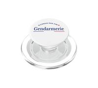 J'Peux Pas J'Ai Gendarmerie Humour Métier Gendarme PopSockets PopGrip pour MagSafe