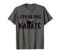 J'peux Pas J'Ai Karaté Silhouette Martial Art Combat T-Shirt