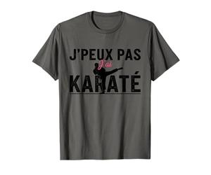 J'peux Pas J'Ai Karaté Silhouette Martial Art Combat T-Shirt