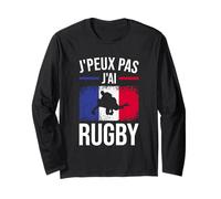 J'Peux Pas J'Ai Maillot Rugby Joueur France Manche Longue