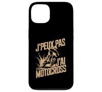 JPEUX Pas Jai Motocross French Dirt Bike Rider Coque pour iPhone 13