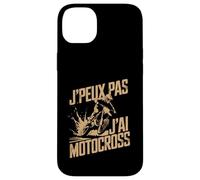 JPEUX Pas Jai Motocross French Dirt Bike Rider Coque pour iPhone 14 Plus
