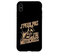 JPEUX Pas Jai Motocross French Dirt Bike Rider Coque pour iPhone XS Max