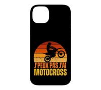 J'peux Pas J'Ai Motocross Rétro Moto Tout-Terrain Humour Coque pour iPhone 14 Plus