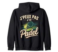 J'Peux Pas J'Ai Padel Joueur Padel Addict Sweat à Capuche