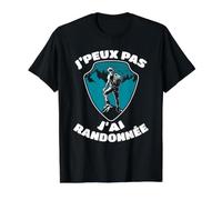 J'Peux Pas J'Ai Randonnée Cadeau Drôle Randonneur Montagne T-Shirt Graphique avec Valeur