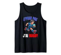J'Peux Pas J'Ai Rugby Enfant Garçon Humour Joueur Sport Débardeur