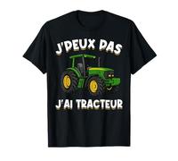 J'Peux Pas J'Ai Tracteur Tractor Retro Fermier Agriculture T-Shirt
