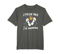 J'Peux Pas J'ai Vacances tee shirt humour vacances T-Shirt