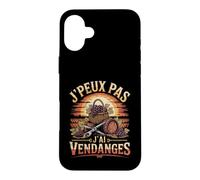 J'Peux Pas J'Ai Vendanges Raisin Vigne Coque pour iPhone 16 Plus