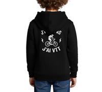 J'Peux Pas J'ai VTT Vélo Tout Terrain Sweat À Capuche Enfant Premium