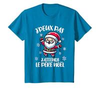 J'Peux Pas J'Attends Le Père Noël Drôle Joyeux Noël T-Shirt