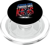 J'Peux Pas J'Bosse Mes Katas Karate Dojo PopSockets PopGrip pour MagSafe