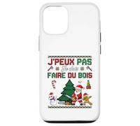 J'Peux Pas Je Dois Faire Bois Hachette Bûcheron noël Coque pour iPhone 12/12 Pro