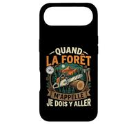J'Peux Pas Je Dois Faire du Bois Tronçonneuse Drole Bûcheron Coque pour iPhone Air