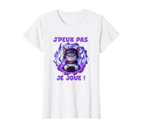 j'peux Pas Je Joue Gamers Humour Console pc T-Shirt Graphique avec Valeur