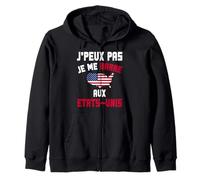 J'peux Pas Je me Barre aux Etats Unis Cadeau Voyage USA Sweat à Capuche