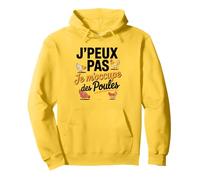 J'Peux Pas Je M'occupe Des Poules Sweat à Capuche