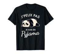 J'peux Pas Je Suis En Pyjama Panda Animal T-Shirt