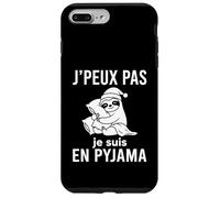 J'Peux Pas Je suis en Pyjama Paraisseux Drôle Humour Panda Coque pour iPhone 7 Plus/8 Plus