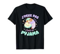 J'Peux Pas Je suis en Pyjama Paraisseux Drôle Humour T-Shirt