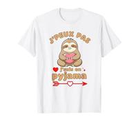 J'Peux Pas Je suis en Pyjama Paraisseux Drôle Humour T-Shirt