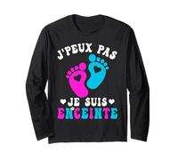 J'peux Pas Je Suis Enceinte Annonce Grossesse Future Maman Manche Longue