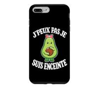 J'peux Pas Je suis Enceinte Humour Grossesse Avocat Kawaii Coque pour iPhone 7 Plus/8 Plus