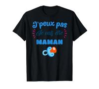 J'peux Pas Je Vais être Maman Future Nouvelle Mère Cadeau T-Shirt Graphique avec Valeur