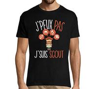 J'peux Pas j'suis Scout | T-Shirt Homme Humour/Fun/Drôle pour Les Fans de XXL