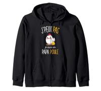 J'peux Pas j'suis Un Papa Poule Sweat à Capuche