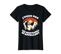 J'Peux Pas Les Montagnes m'appellent Cadeau Randonneur Rando T-Shirt Graphique avec Valeur