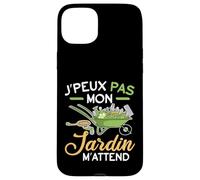 J'Peux Pas Mon Jardin M'Attend Jardinage Amusant Coque pour iPhone 15 Plus