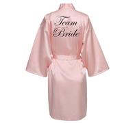 JPHCHSC Demoiselle D'honneur Robe, Mère Mariée Kimono, Satin De Soie Robe De Nuit Robe, Robes De Mariée Robe Peignoir Dames