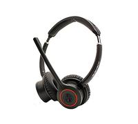 JPL Casque Element-BT500D Binaural sans Fil, Bluetooth, Haut-parleurs Large Bande, Technologie de Suppression du Bruit, pour téléphones Portables/softphones, avec dongle Bluetooth (BT-220) - Noir
