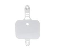 JPLZOM CRF50 Plaque d'immatriculation saleté Pit Bike nom Couverture Moto carénage Kit CRF 50 Garde-Boue en Plastique Motocross pièces de Rechange Kits de carénage pour Moto(White)