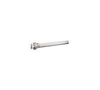 Serrure antipanique 1 point - recoupable - gris alu - Pushbar 90+ - 838mm JPM