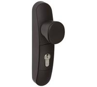 Jpm - Poignee anti-panique seule-bouton tournant - Finition.Noir -