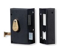 JPM Serrure en applique verticale STE 4G VT C40 DTE - 4 gorges, cylindre 40 mm, à tirage droite