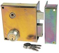 Serrure en applique monopoint JPM SAS - verticale à fouillot - 5 pistons - 3 clés - Droite - 900400-031A
