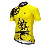 JPOJPO Maillot de cyclisme à manches courtes pour homme Séchage rapide