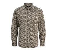 Jprblablackpool AOP Ls T-Shirt Stretch Sn, Beech, M