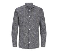 Jprblablackpool Ls Aw24 Sn T-Shirt Stretch, Night Sky/Fit : Slim fit, S