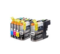 JPrbtfycr Compatible with Chip LC223 LC221 Ink Cartridge for MFC-J4420DW MFC-J4620DW MFC-J4625DW MFC-J480DW MFC-J680DW MFC-J880DW Printer Models Third Party Replacement(1set add 1BK)