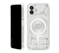 JProtect Coque de protection magnétique pour Nothing Phone 2 pour Magsafe - Résistante aux chocs - Transparente - Pour Nothing Phone 2 - Aimant