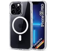 JProtect Coque de protection pour iPhone 13 Pro, pour Magsafe, protection supérieure et force magnétique, transparente, pour iPhone 13 Pro, coque magnétique pour accessoires MagSafe, résistante aux