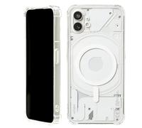 JProtect Coque magnétique pour téléphone Nothing Phone 1 pour MagSafe/Coque Antichoc Nothing 1 pour MagSafe Transparent/Coque Transparente pour Nothing Phone 1 Coque magnétique