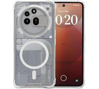 JProtect Pour Nothing Phone 3a Pro PRO Coque avec MagSafe (Protection Supérieure et Force Magnétique) Coque de Téléphone Mobile Magnétique Transparente - Coque Aimant pour Accessoires MagSafe