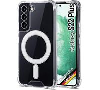 JProtect pour Samsung Galaxy S22 Plus Coque pour Magsafe (Protection supérieure et puissance magnétique) Coque de téléphone portable magnétique transparente pour Samsung S22 Plus - Coque magnétique