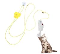 JPSDOWS Cadre de Porte Jouet pour Chat, Jouet Chat Cintre de Porte - Chaîne de Teaser Interactive | Rope Rope Rope Rope Pet Accessoires, Exercice de Chaton intérieur pour Un Usage Domestique